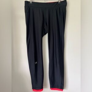 Under Armour Black And Pink Compression Leggings Hestgear Women’s Size Large